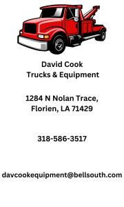 David Cook Trucks