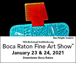 14th bi-annual Boca Raton Fine Art Show on wait and see status