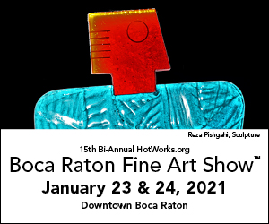 14th bi-annual Boca Raton Fine Art Show on wait and see status cover image