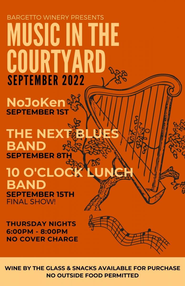 The Next Blues Band Live at Bargetto Winery