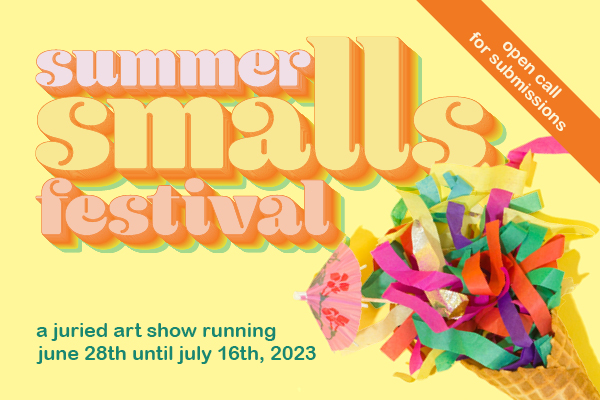 Artist Application - Summer Smalls Festival Artist Application - Summer Smalls Festival