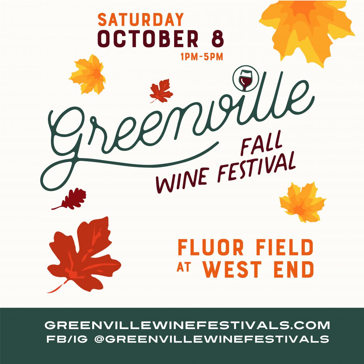 Greenville Fall Wine Festival 2022 cover image