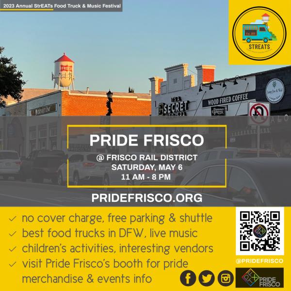 Volunteer Application for Pride Frisco @ StrEATs