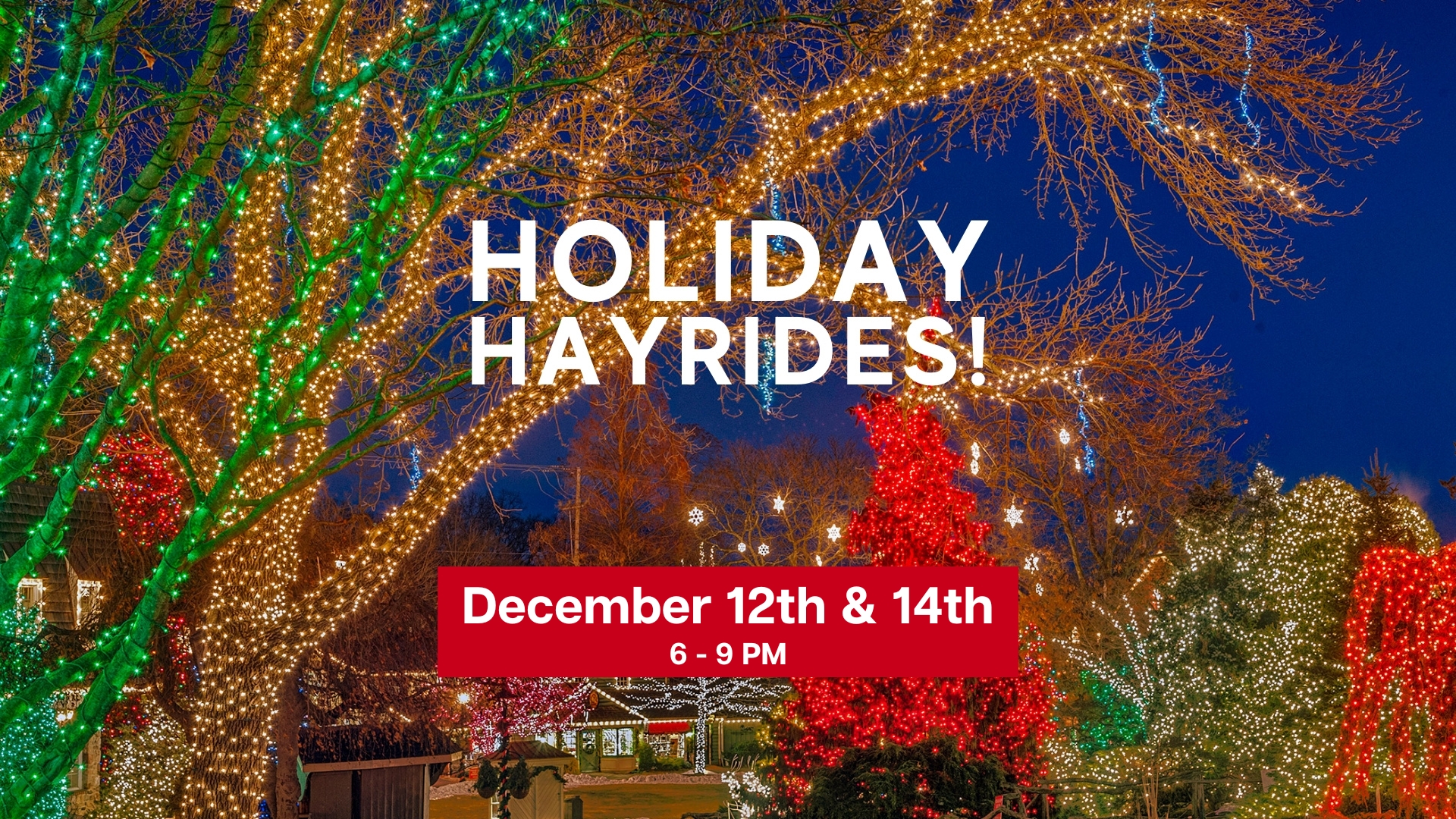 Holiday Hayrides