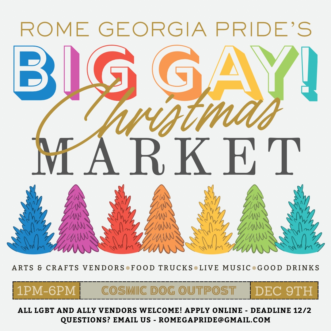 Rome Pride's BIG GAY Christmas Market cover image