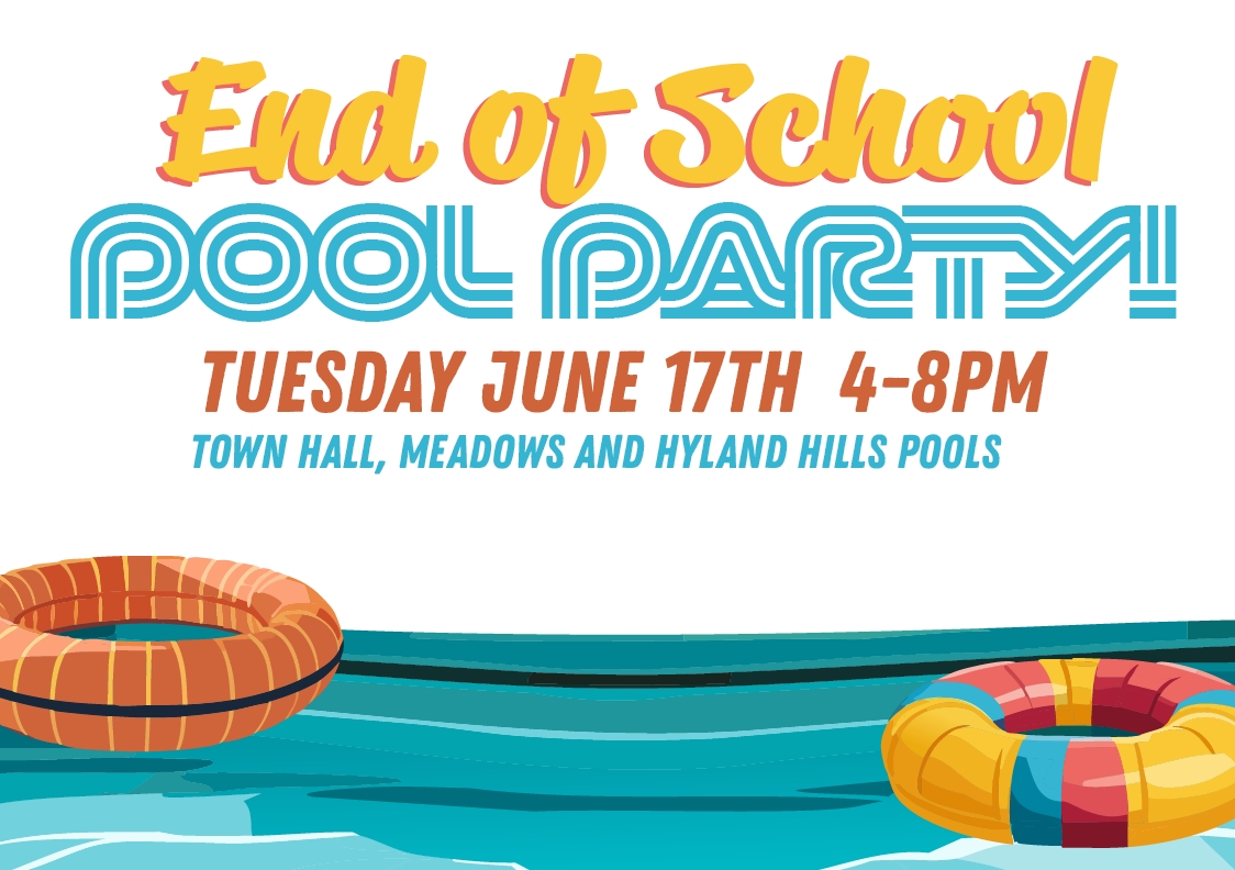 End of School Pool Party