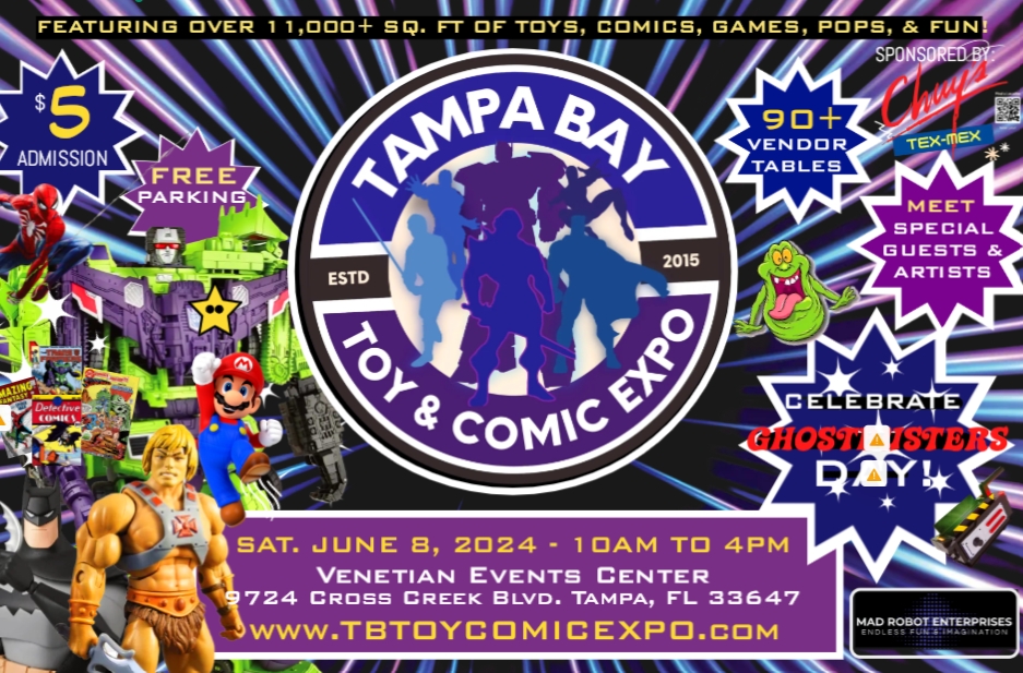 Tampa Bay Toy & Comic Expo cover image