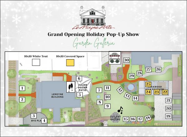 Grand Opening Holiday Garden Galleria Pop-Up Show Grand Opening Holiday Garden Galleria Pop-Up Show