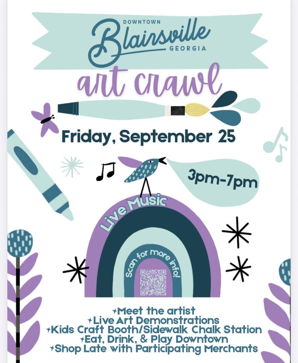 2026 Downtown Blairsville Art Crawl