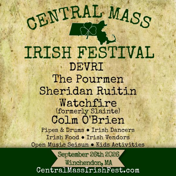 Central Mass Irish Festival 2026