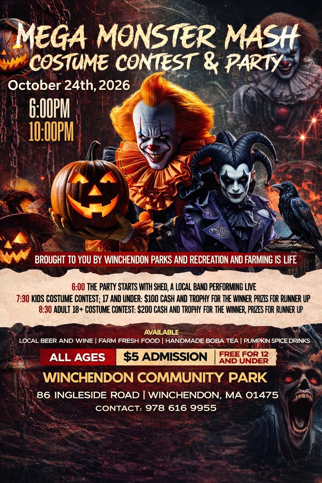 Sunset Socials - Mega Monster Mash