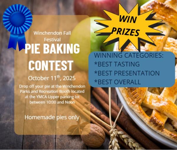 Winchendon Fall Festival Pie Baking Contest
