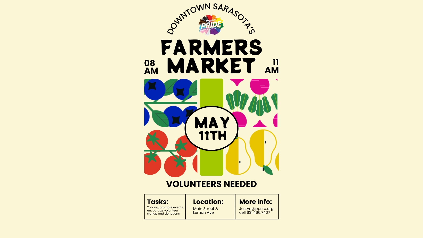 Sarasota Farmers Market - Volunteer