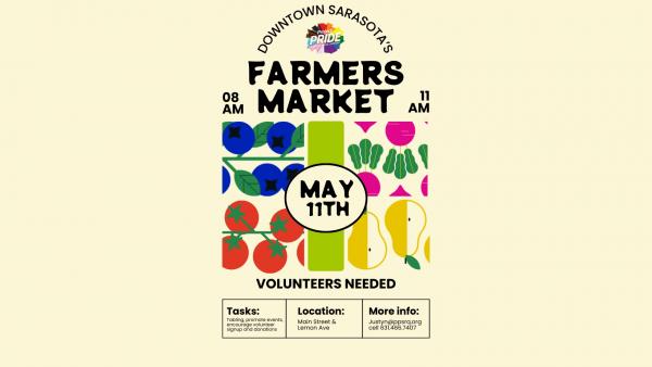Sarasota Farmers Market - Volunteer