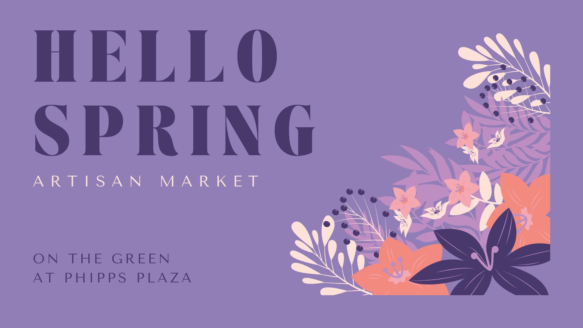 Hello Spring Artisan Market on The Green at Phipps Plaza - May