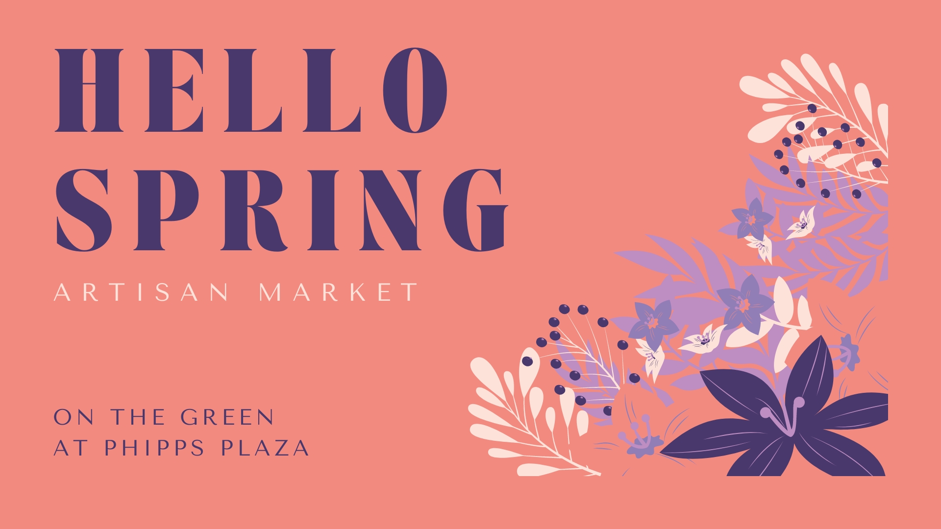 Hello Spring Artisan Market on The Green at Phipps Plaza - June