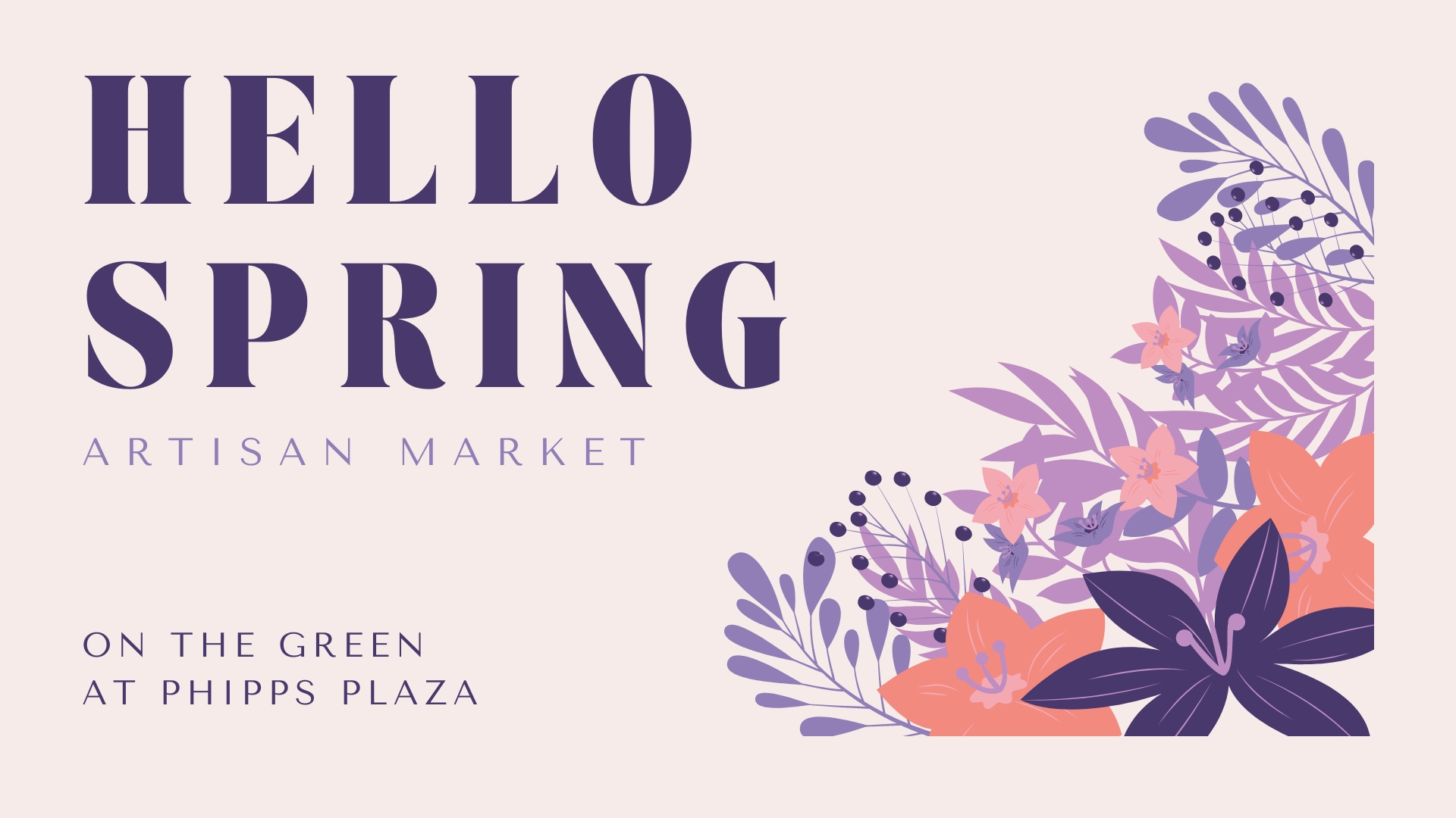 Hello Spring Artisan Market on The Green at Phipps Plaza - April