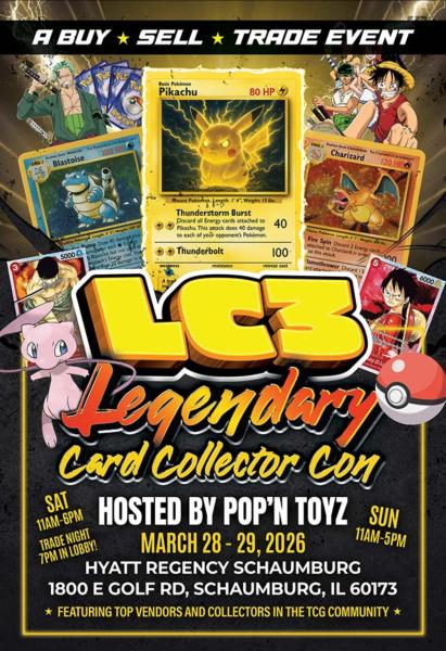 LC3-LEGENDARY CARD COLLECTOR CON