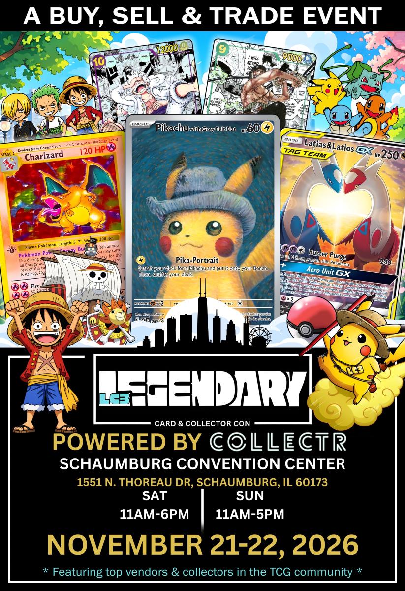 LC3-NOV-LEGENDARY CARD COLLECTOR CON