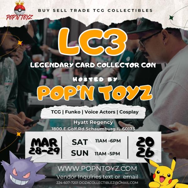 LC3-LEGENDARY CARD COLLECTOR CON