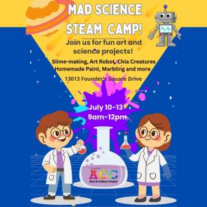 July 10-13 Mad Science/STEAM cover picture