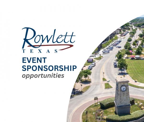 2024 City of Rowlett Event Sponsorship Application