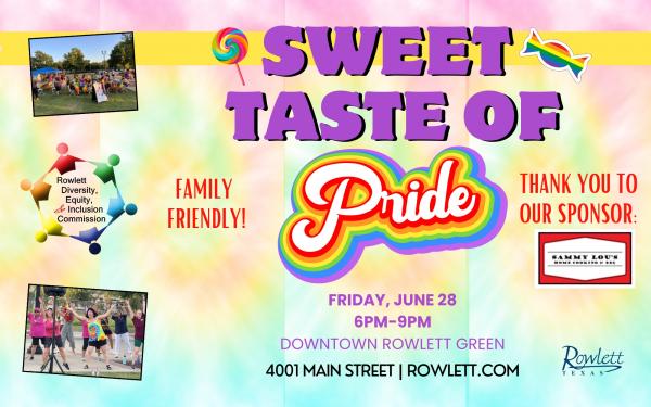 2nd Annual Sweet Taste of Pride