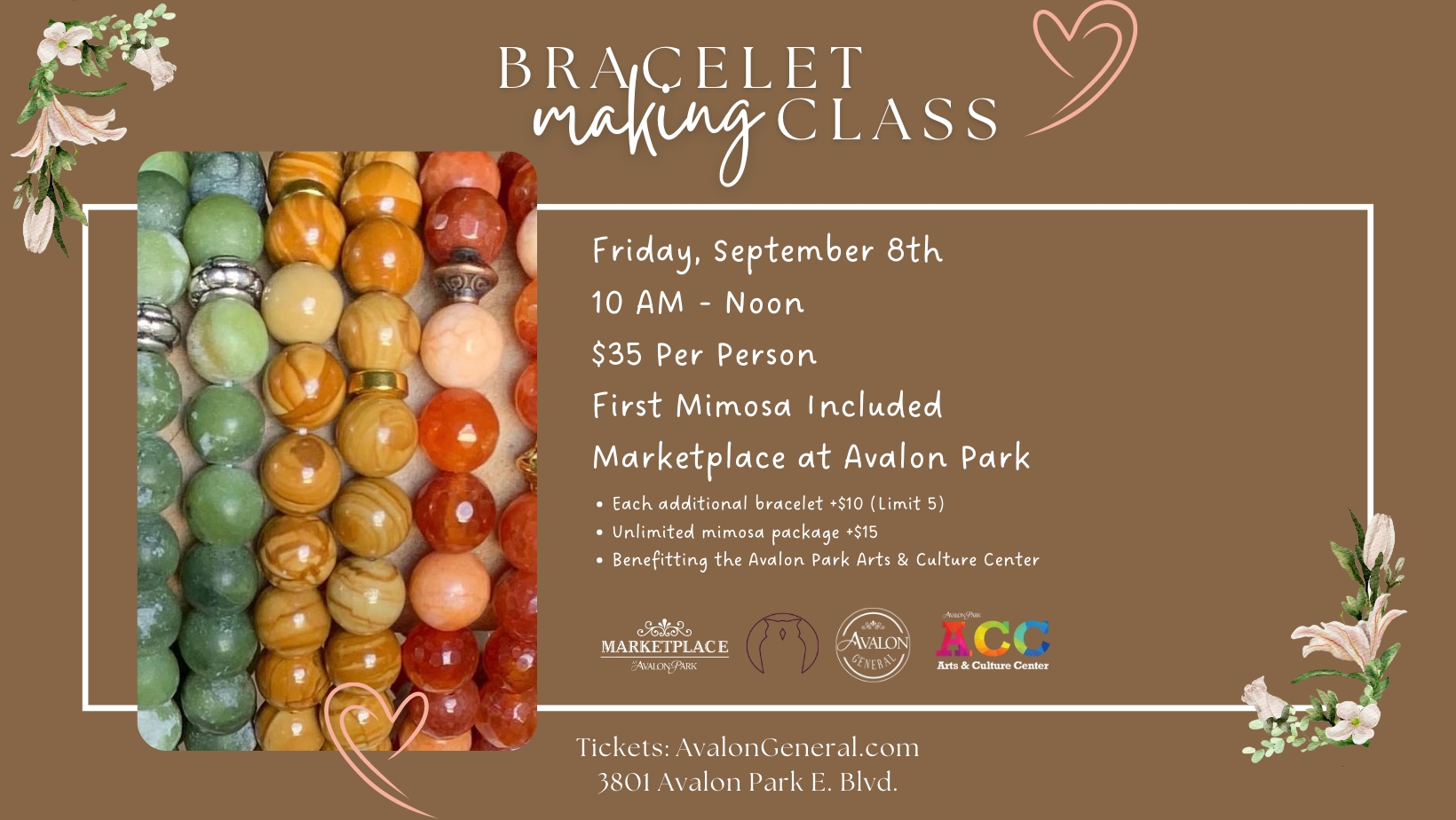 Bracelet Making Class