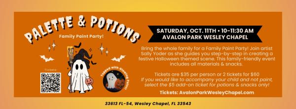 Palette & Potions: Family Paint Party!