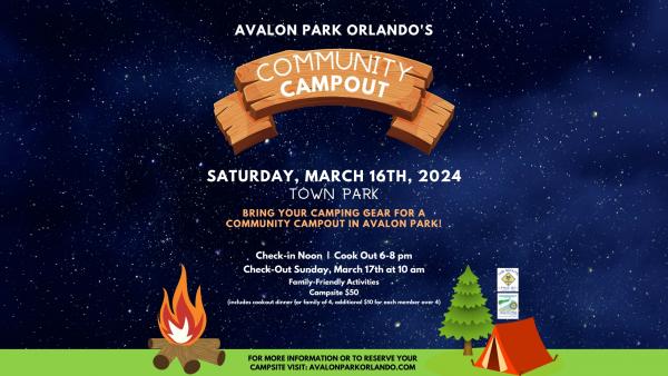 Community Campout 2024