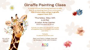 Giraffe Painting Class cover picture