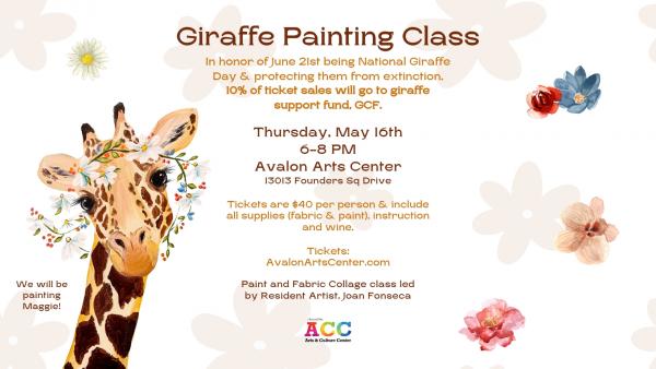 Giraffe Painting Class