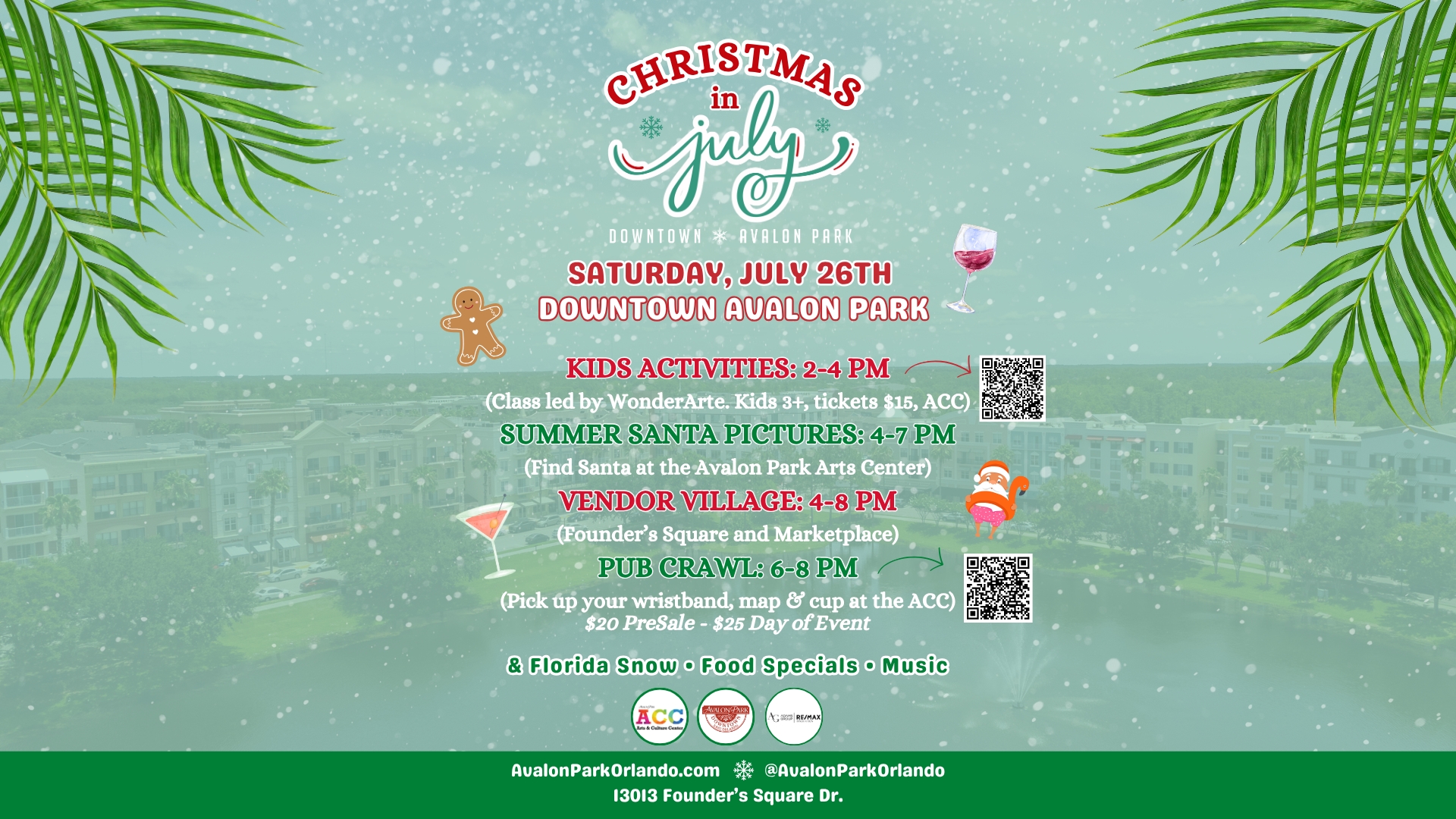 Christmas in July Pub Crawl & Night Market 2025