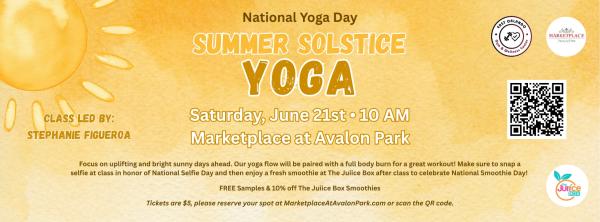 Summer Solstice Yoga