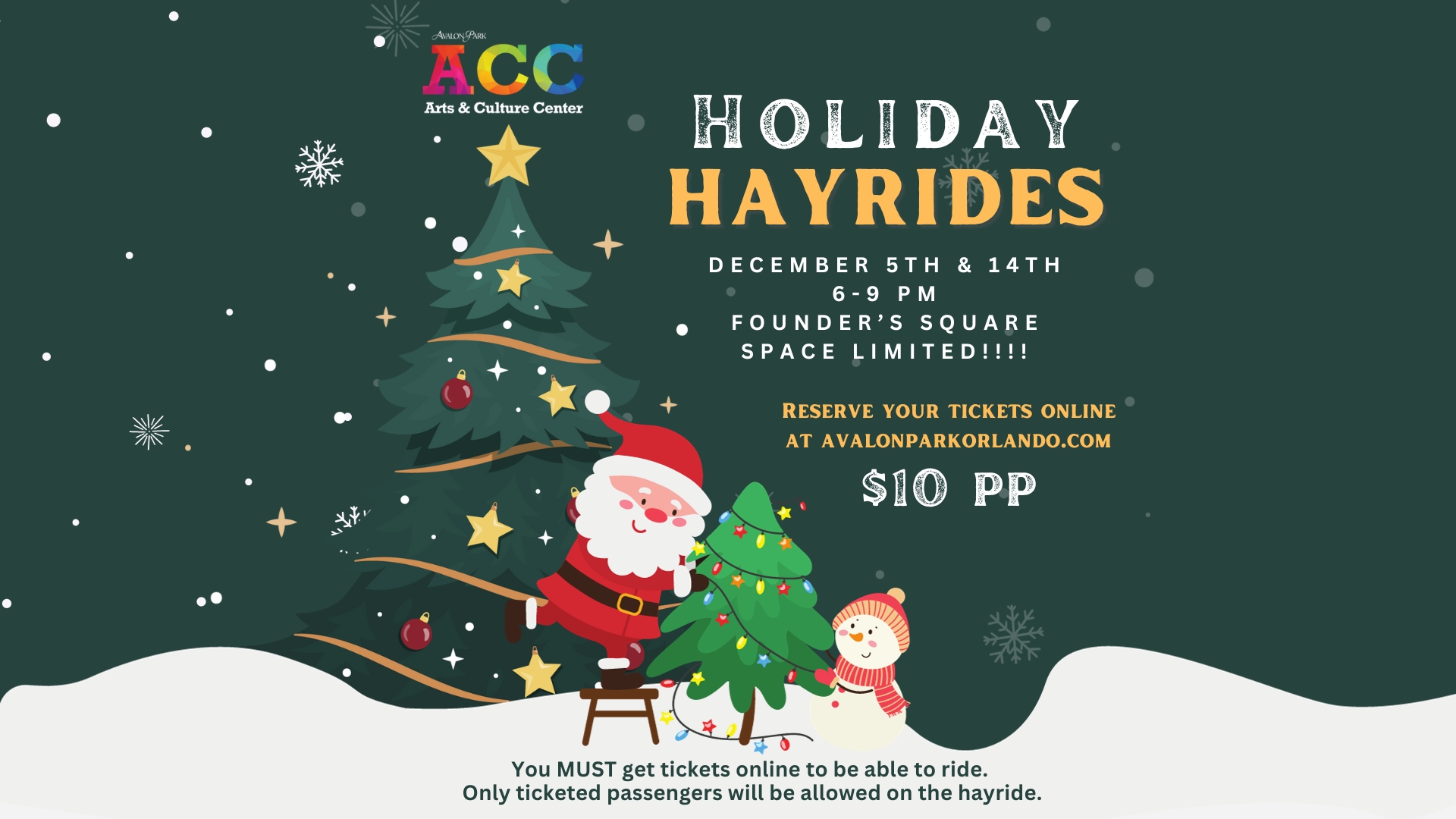 Holiday Hay Rides