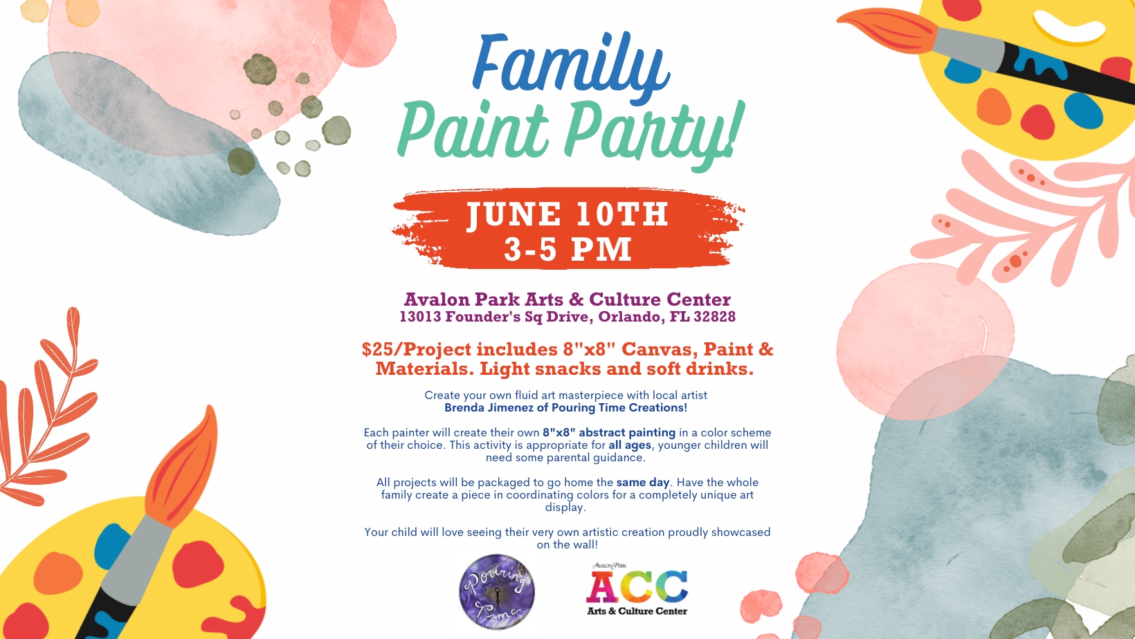 Family Paint Party cover image