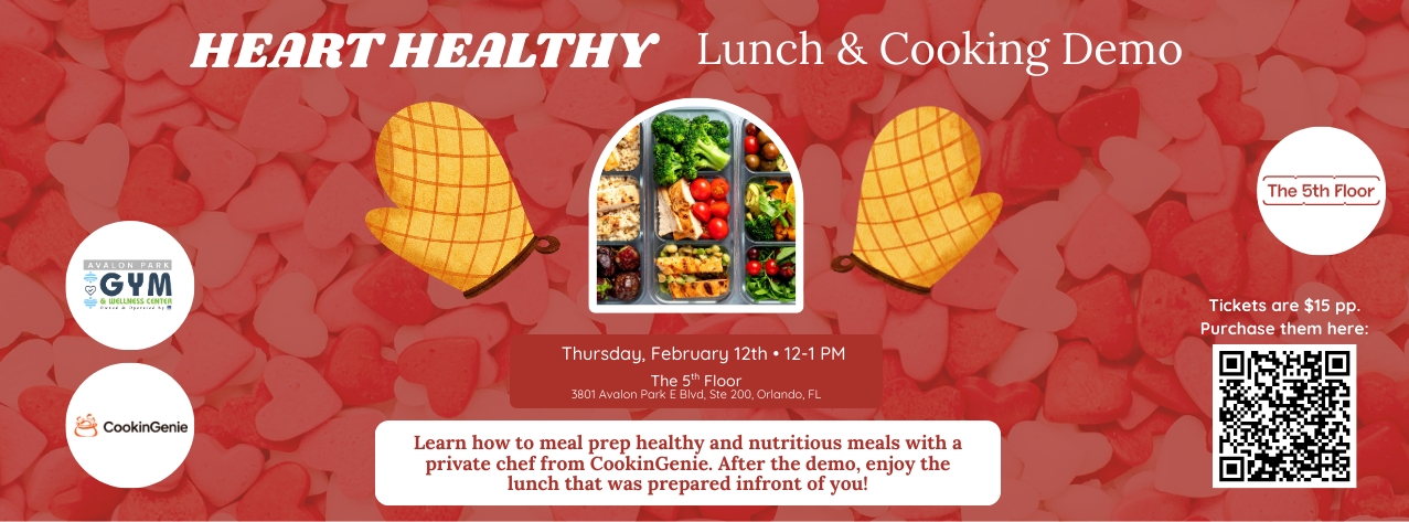 Heart Healthy Lunch & Cooking Demo