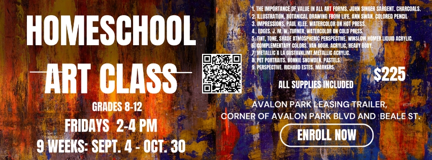 Home School Art Class