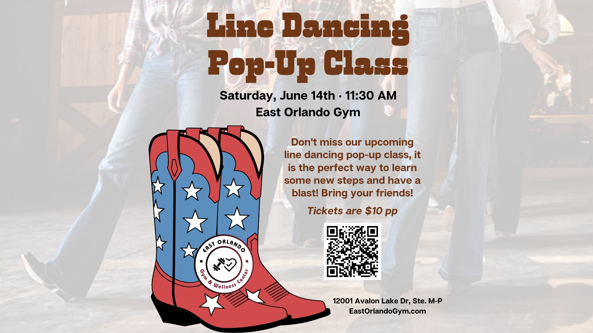 Line Dancing Pop-Up cover image