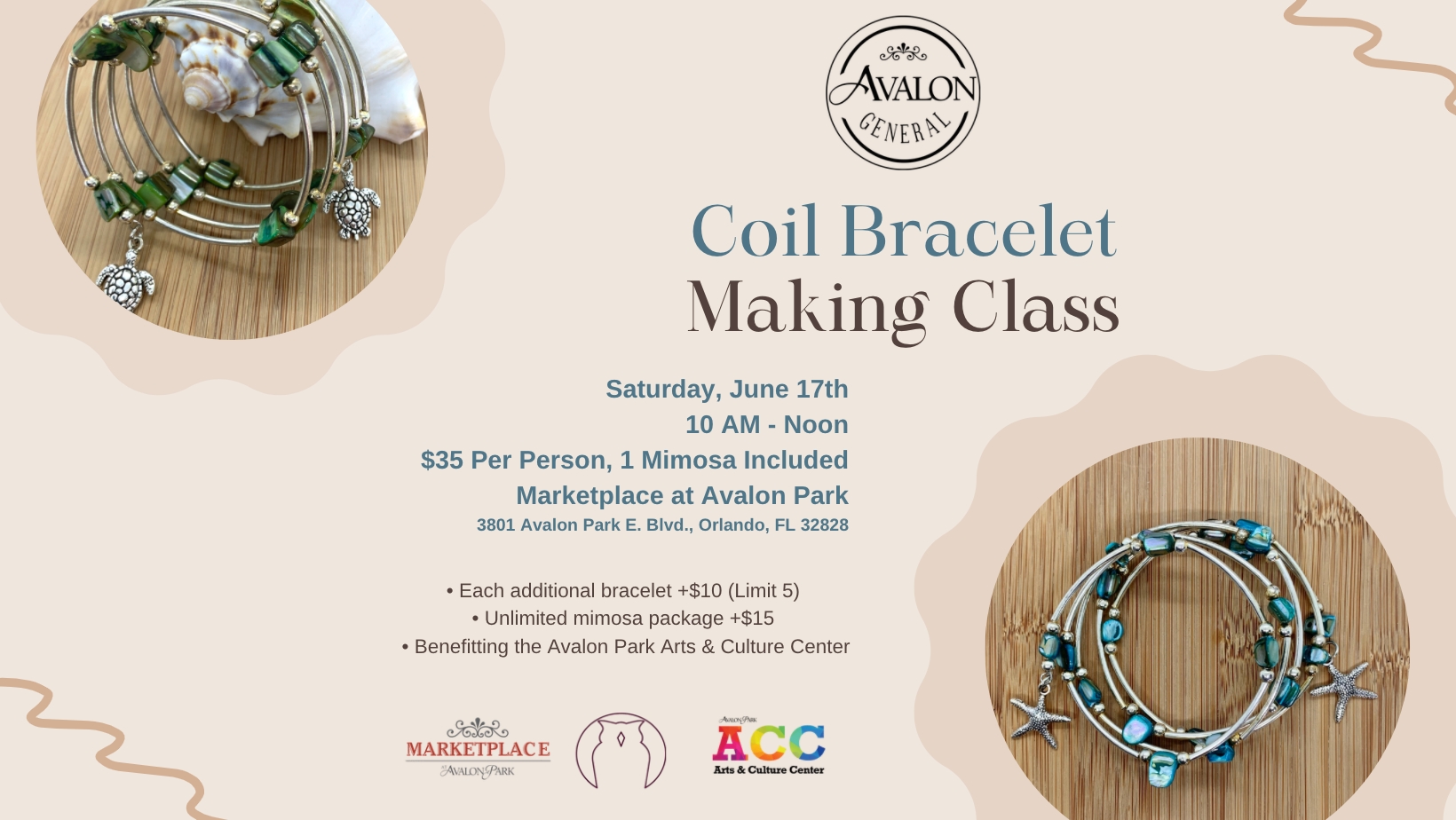 Coil Bracelet Making Class cover image
