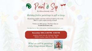 Paint & Sip Ticket cover picture