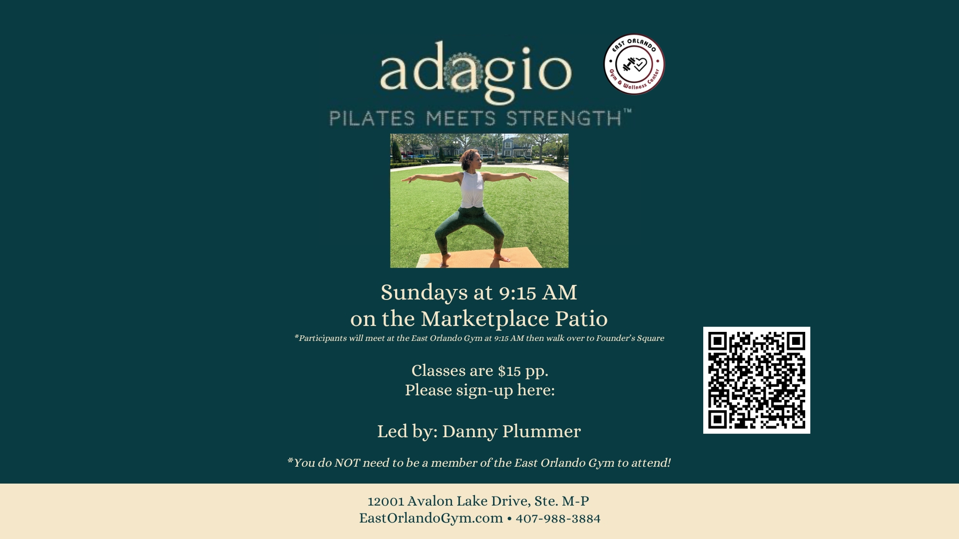 Adagio Pilates with East Orlando Gym cover image