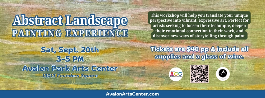 Abstract Landscape Paint Class