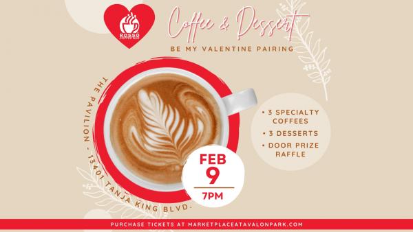 Coffee & Dessert Pairing - Rosso Coffee Bar