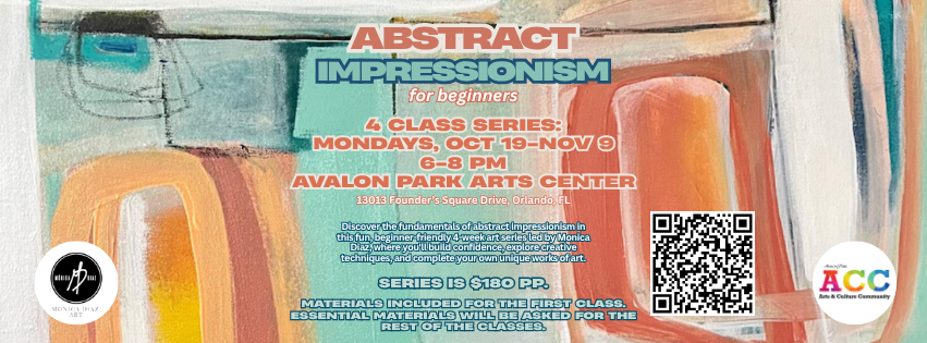 Abstract Impressionism Art Series