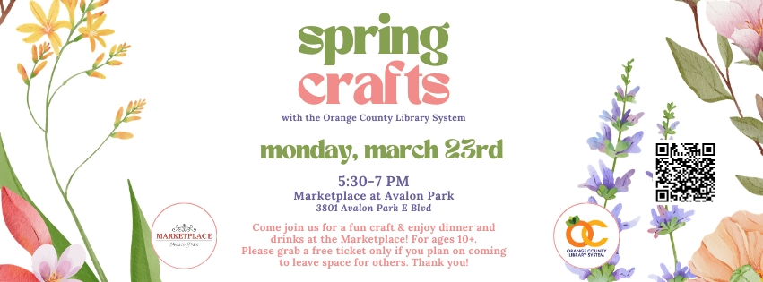 Spring Craft with OCLS
