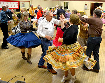 Square Dance Lessons with theStar Shooterspy