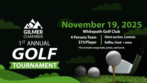 Gilmer Chamber Golf Tournament 2025