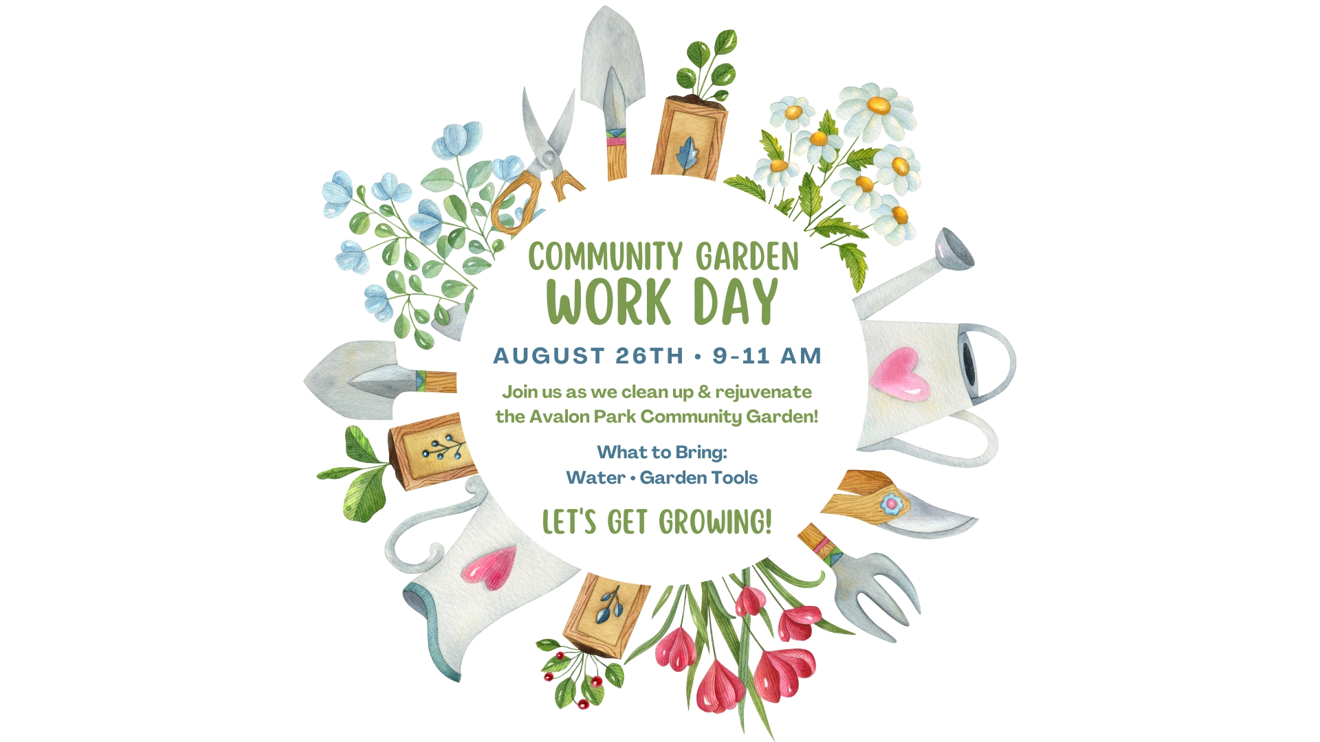 Community Garden Clean Up