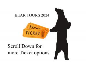 Bear Tour:  Saturday Evening, June 1st:  6:00 pm (Museum Bus) cover picture